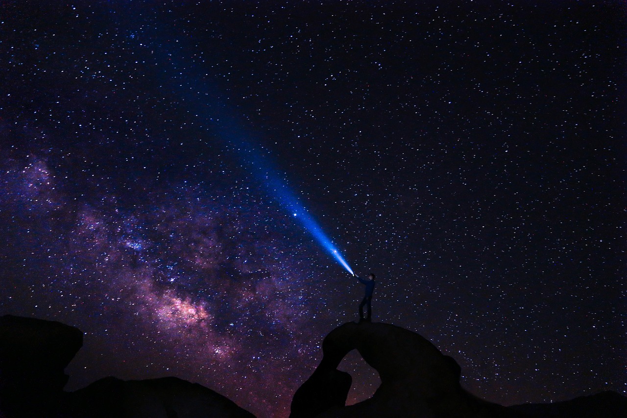 银河夜空4K壁纸