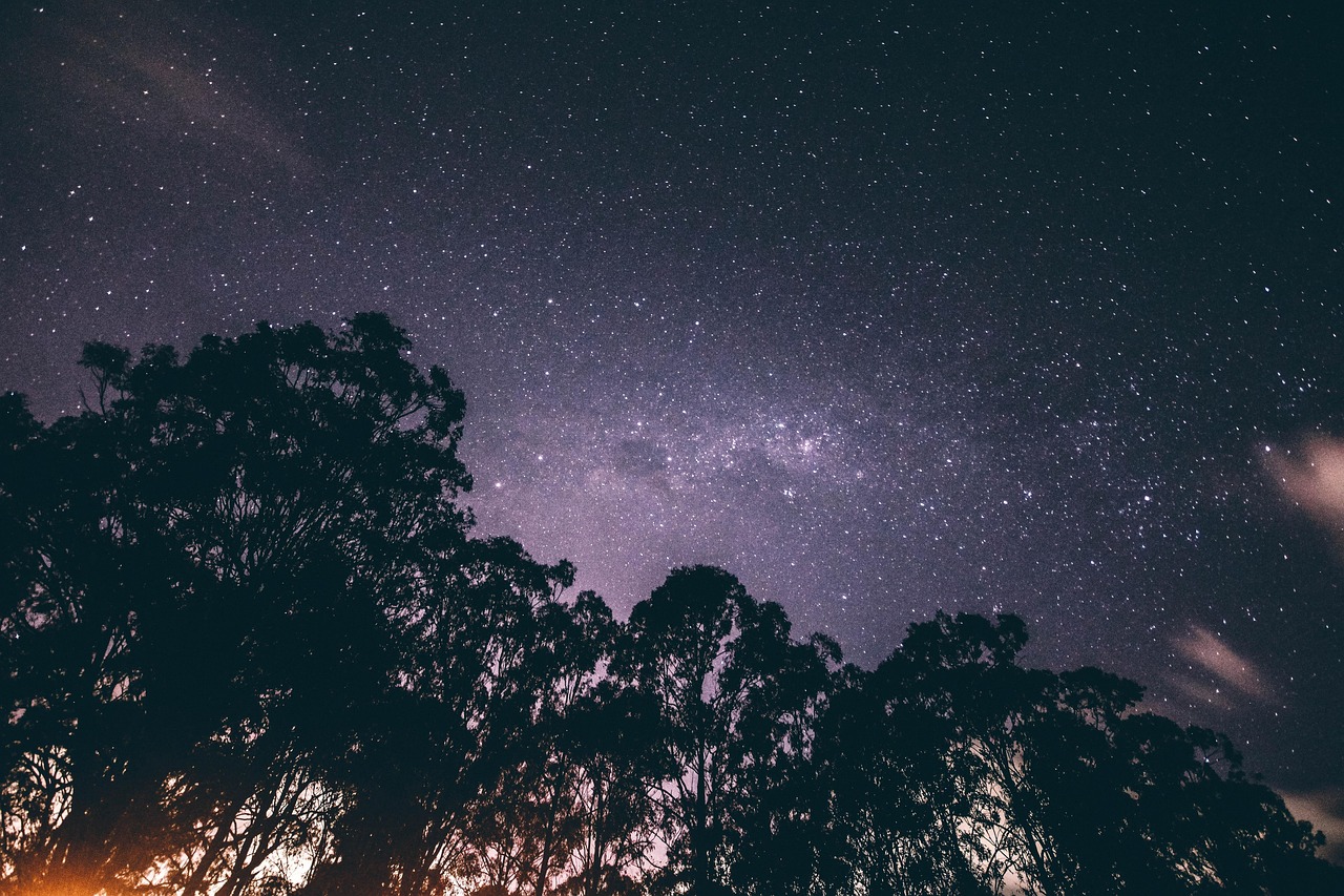 璀璨夜空4K壁纸